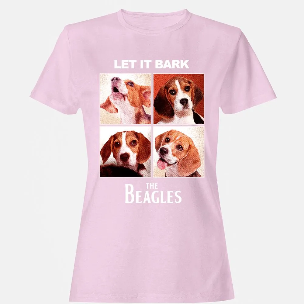 Women's T-Shirt - EA2YGX4K - Light Pink - 9