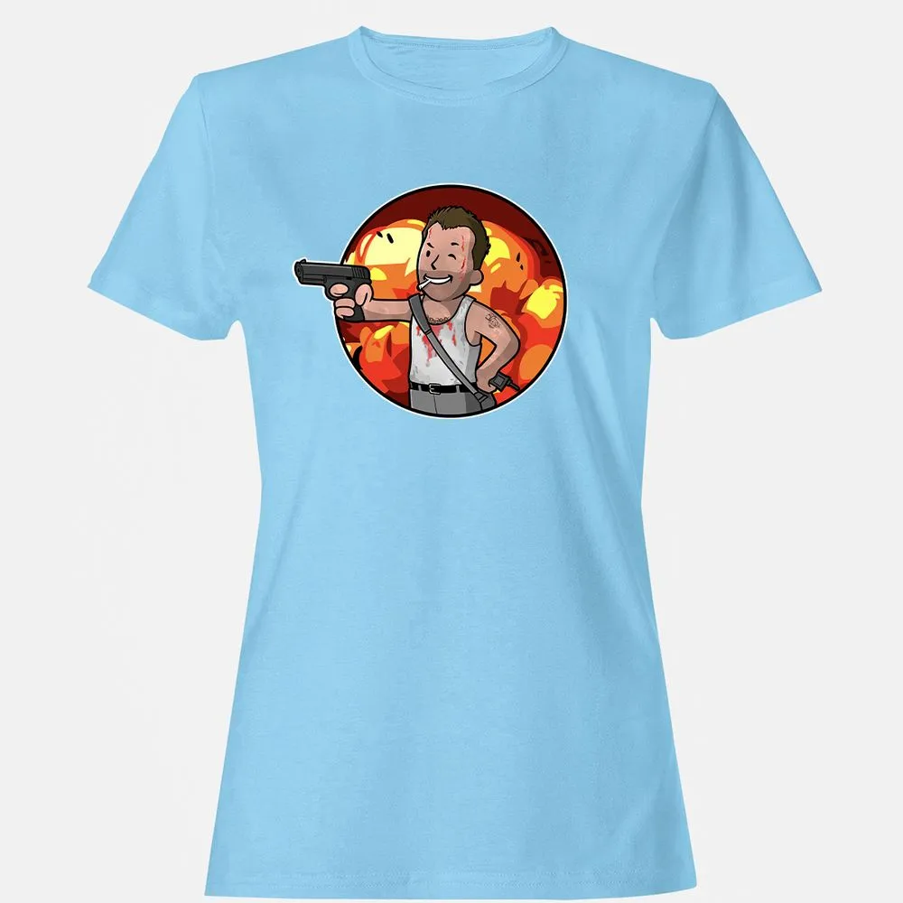 Women's T-Shirt - VV98VKRG - Light Blue - 8