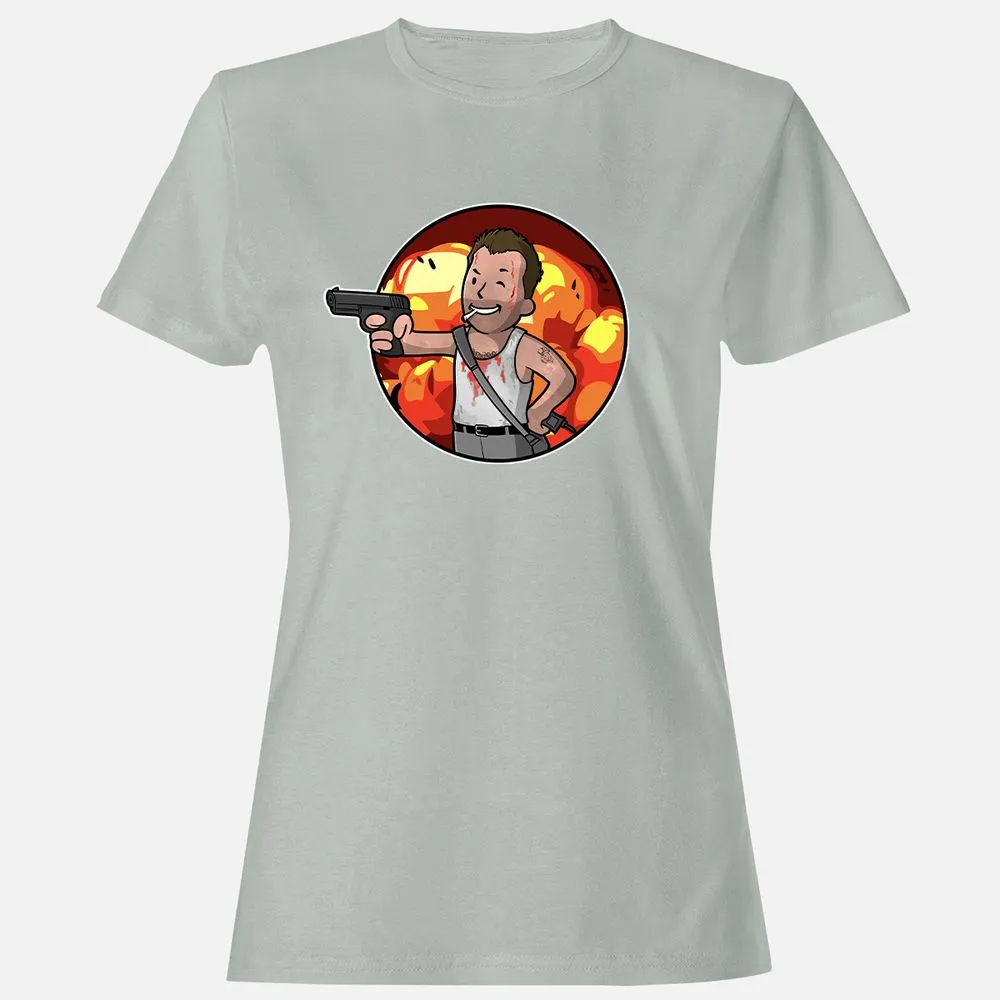Women's T-Shirt - VV98VKRG - Ash - 2