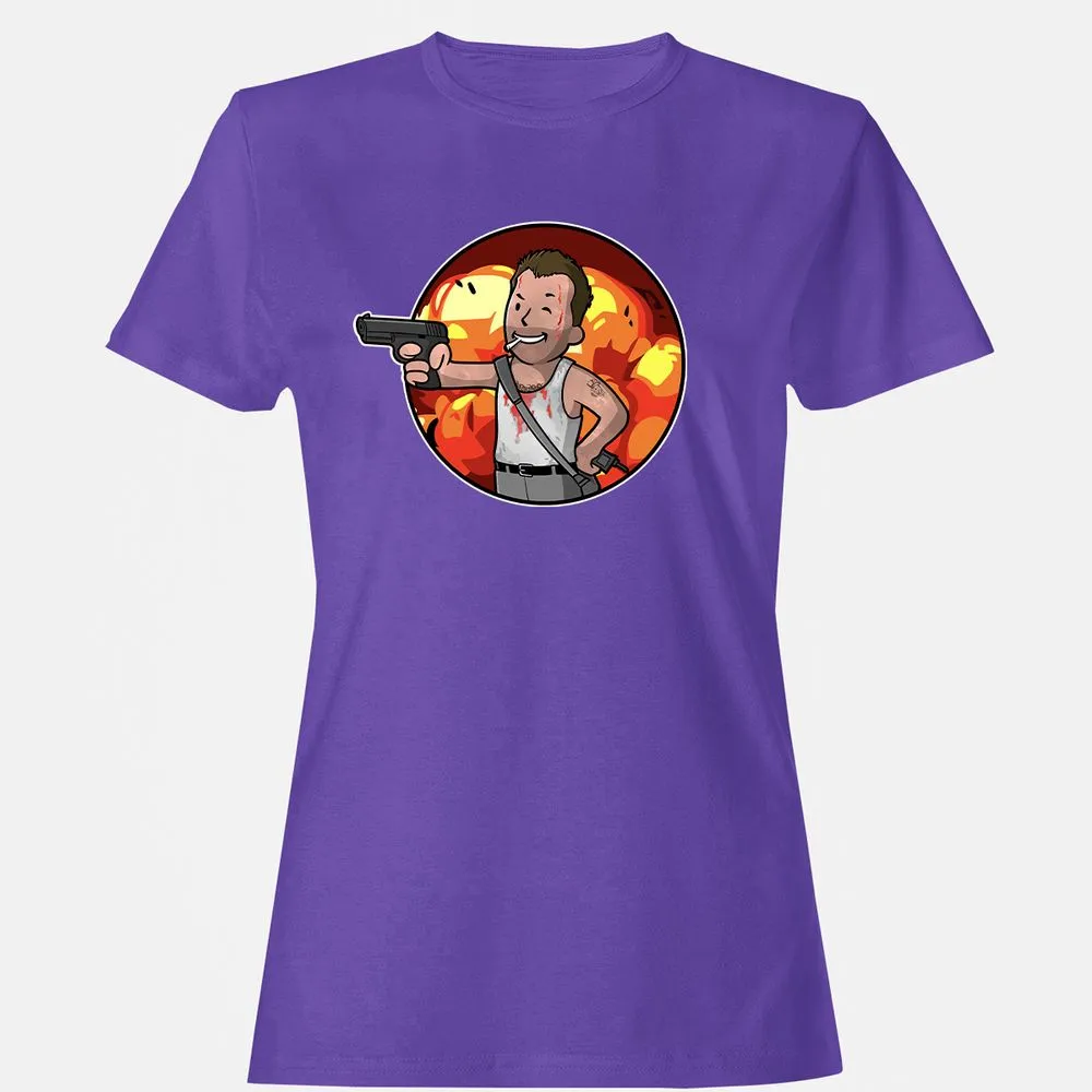 Women's T-Shirt - VV98VKRG - Purple - 12