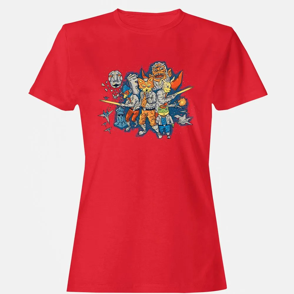 Women's T-Shirt - A7H3NL25 - Red - 13