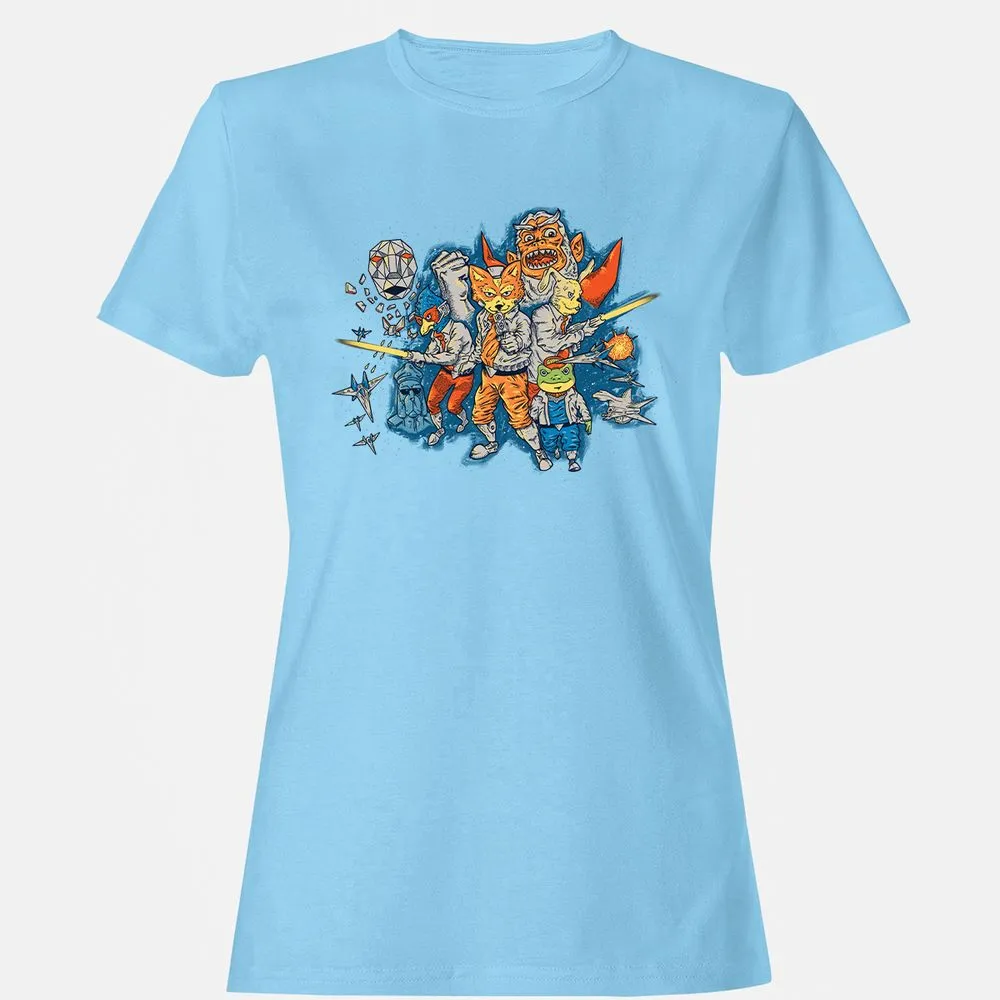 Women's T-Shirt - A7H3NL25 - Light Blue - 8