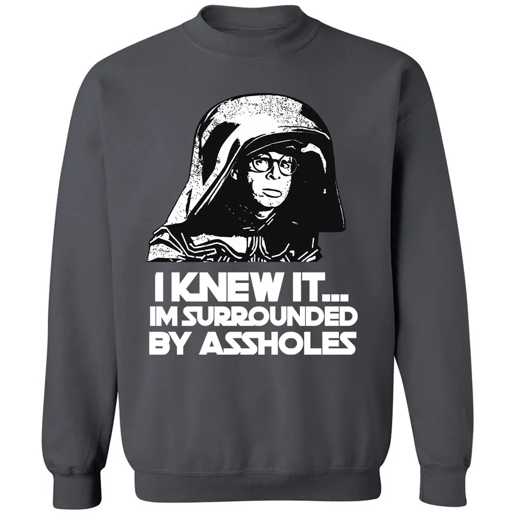 Surrounded By Assholes Classic Unisex Sweatshirt - 8