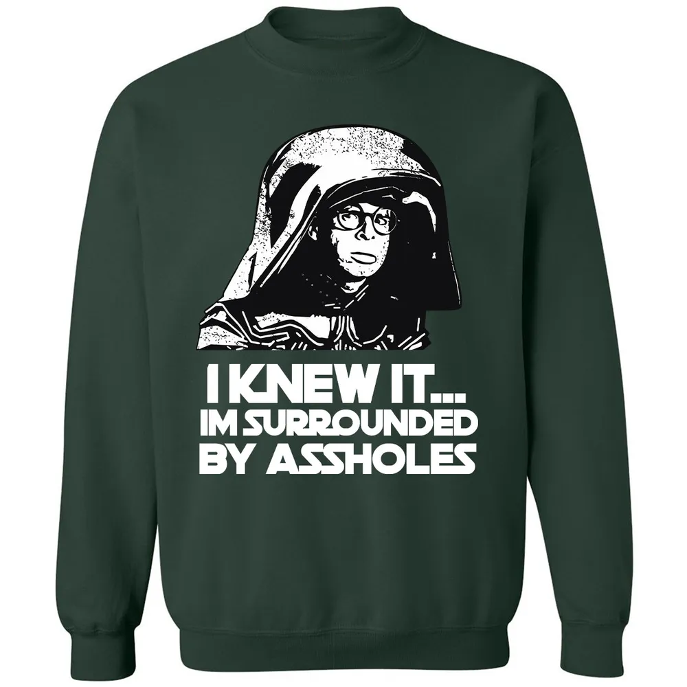 Surrounded By Assholes Classic Unisex Sweatshirt - 5
