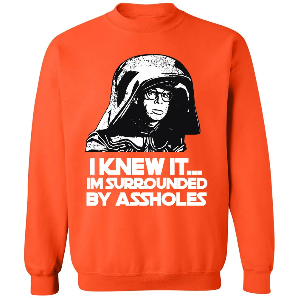 Surrounded By Assholes Classic Unisex Sweatshirt - 2