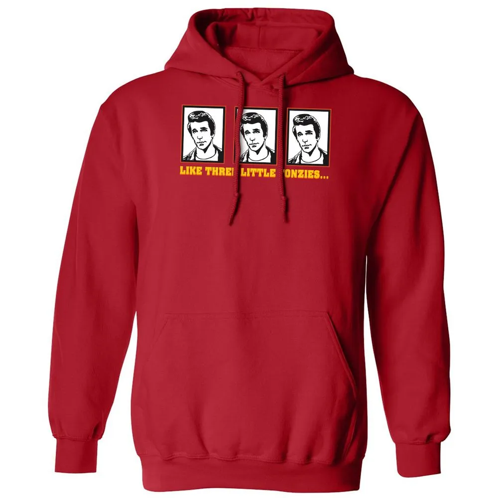 Classic Unisex Hoodie - HRS539M4 - Red - 5