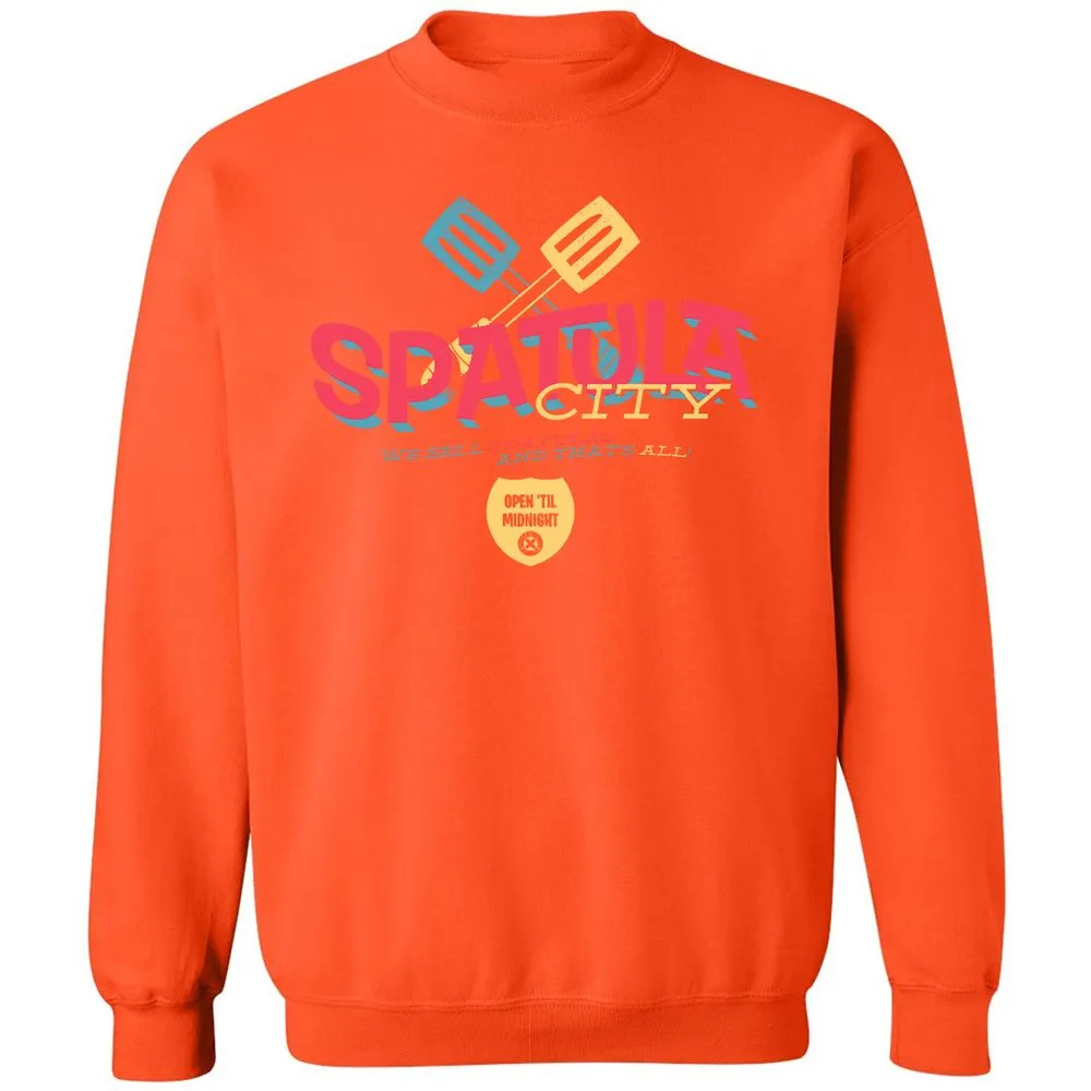 Classic Unisex Sweatshirt - P5BXZ7NH - Orange - 10