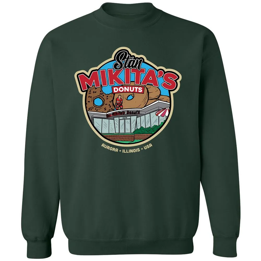 Classic Unisex Sweatshirt - 1ZK6C7VB - Forest Green - 4