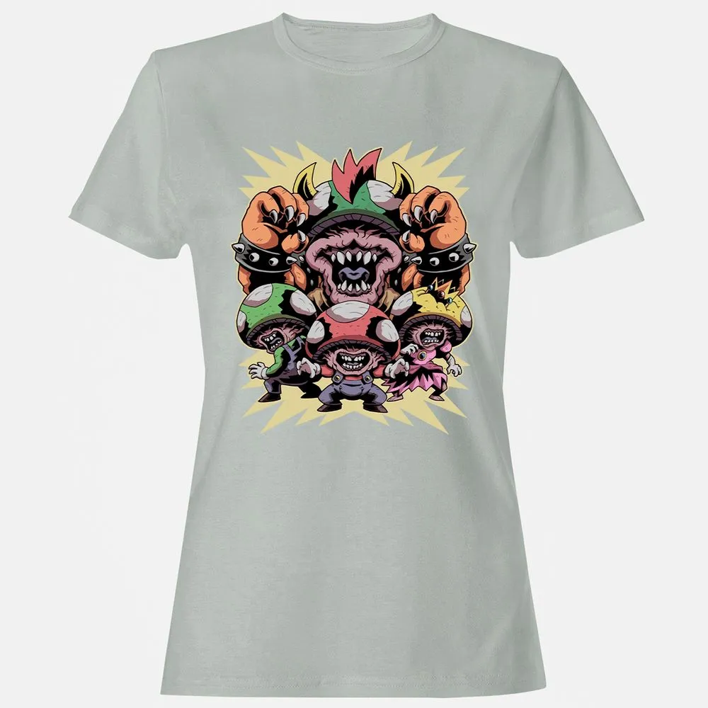 Women's T-Shirt - QN4ZDWRX - Ash - 2