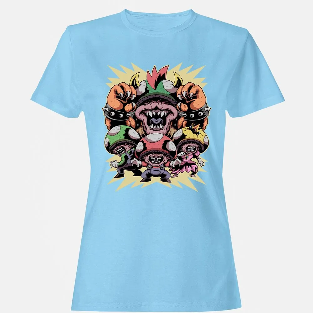 Women's T-Shirt - QN4ZDWRX - Light Blue - 8
