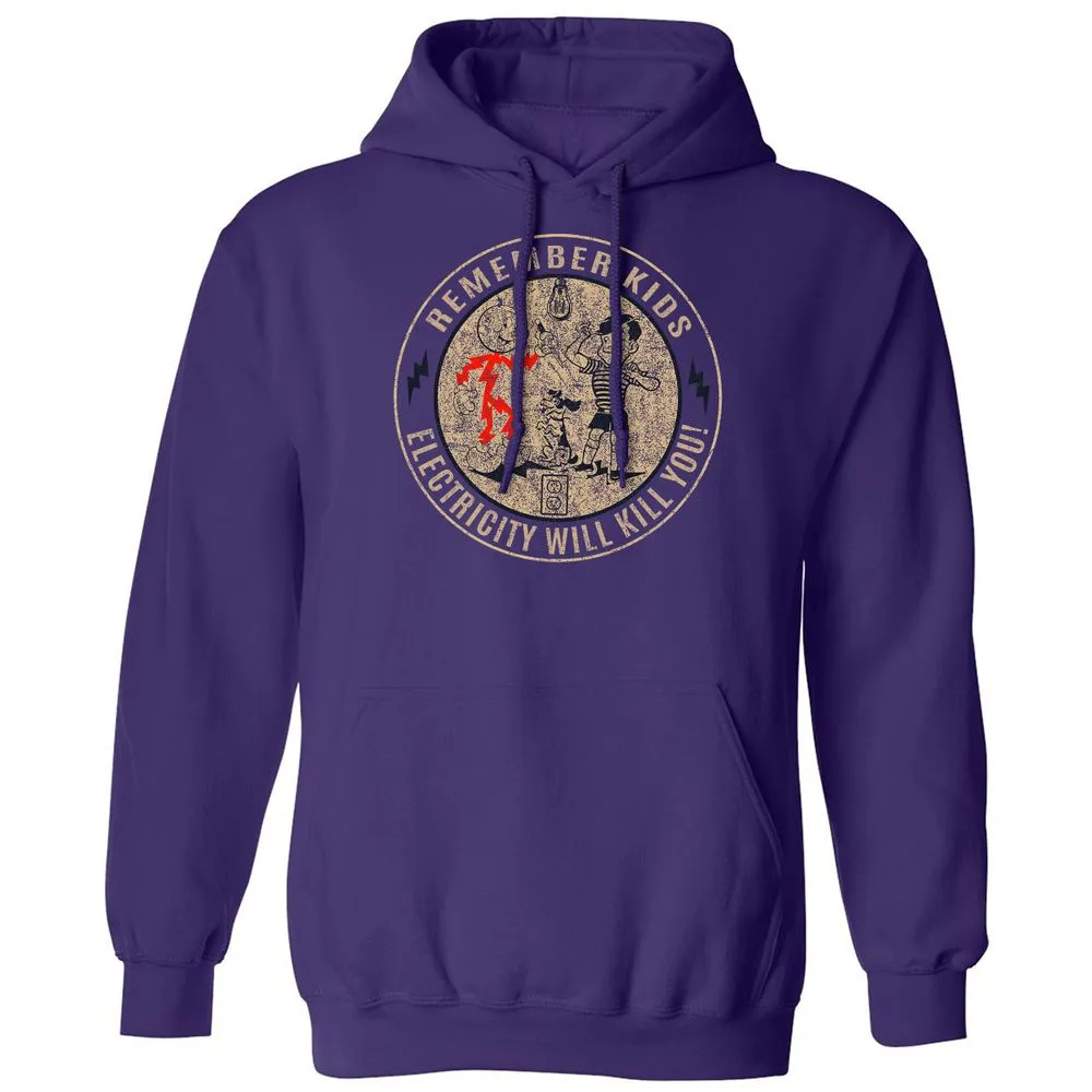 Classic Unisex Hoodie - Q5YVXBE3 - Purple - 6