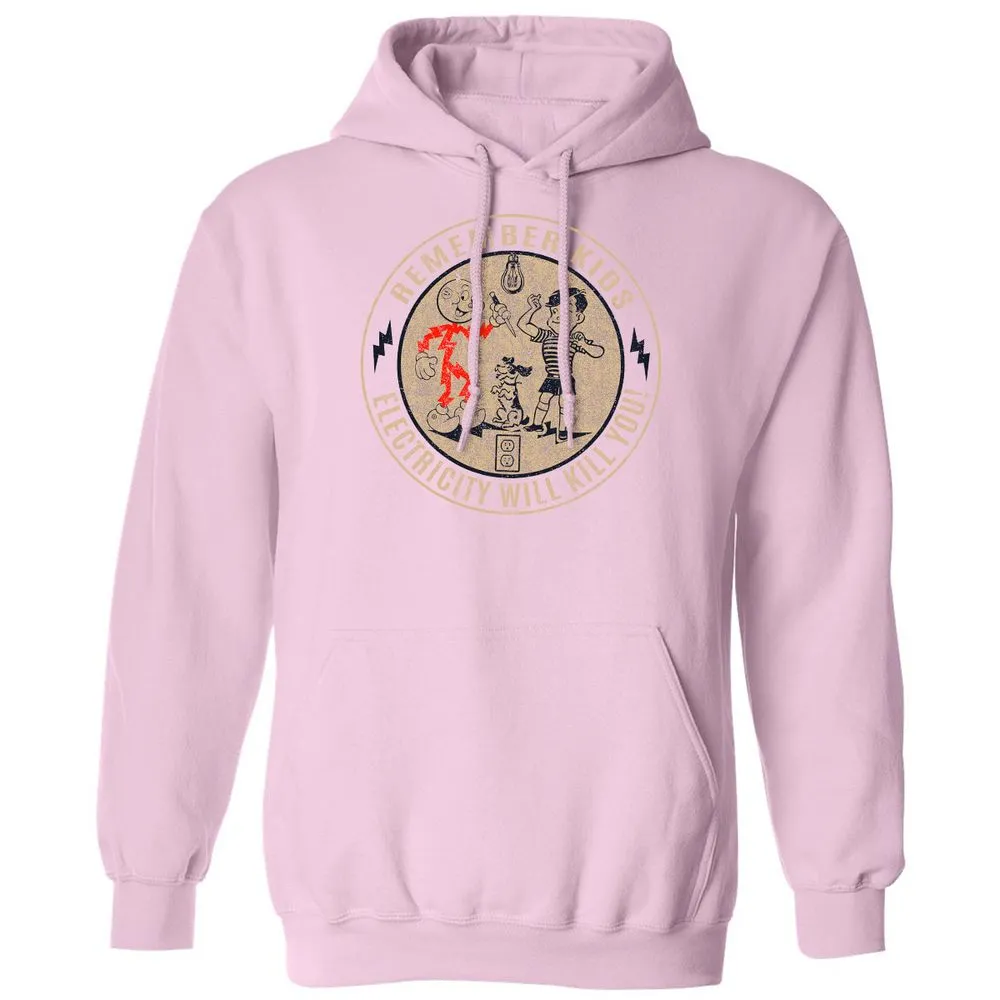 Classic Unisex Hoodie - Q5YVXBE3 - Light Pink - 3