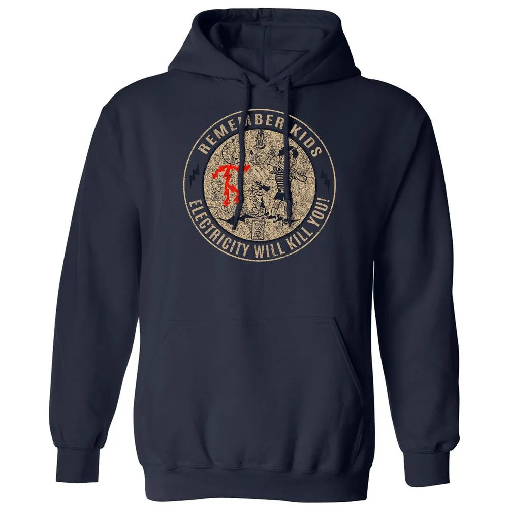 Classic Unisex Hoodie - Q5YVXBE3 - Navy - 2