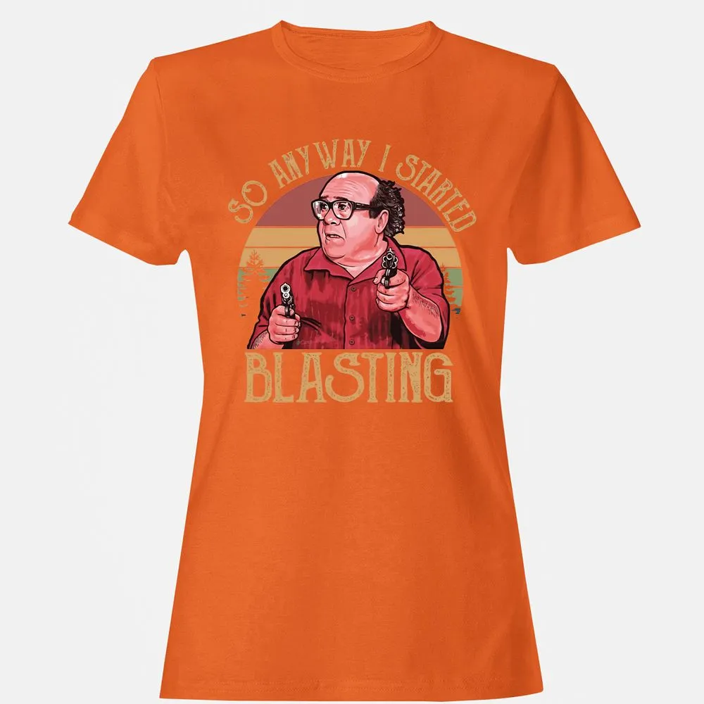 Women's T-Shirt - P7T9UQVL - Orange - 11