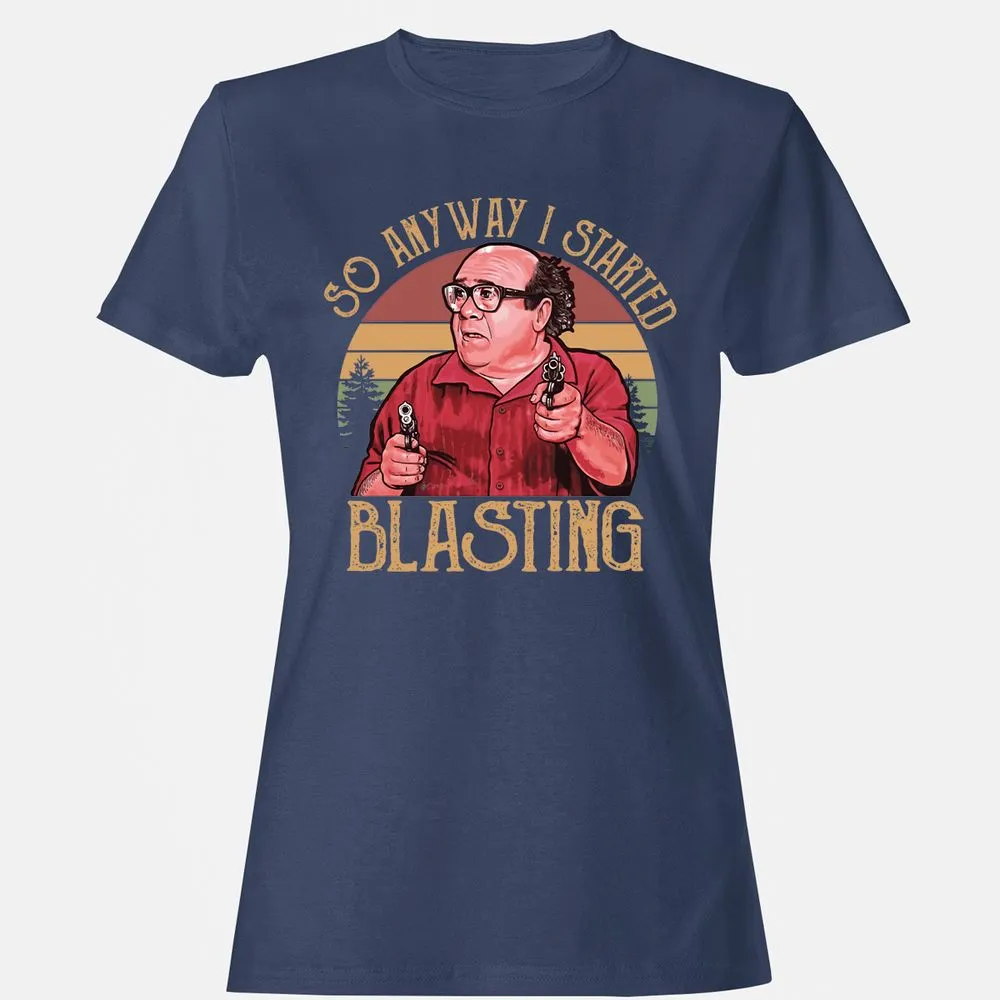 Women's T-Shirt - P7T9UQVL - Navy - 10