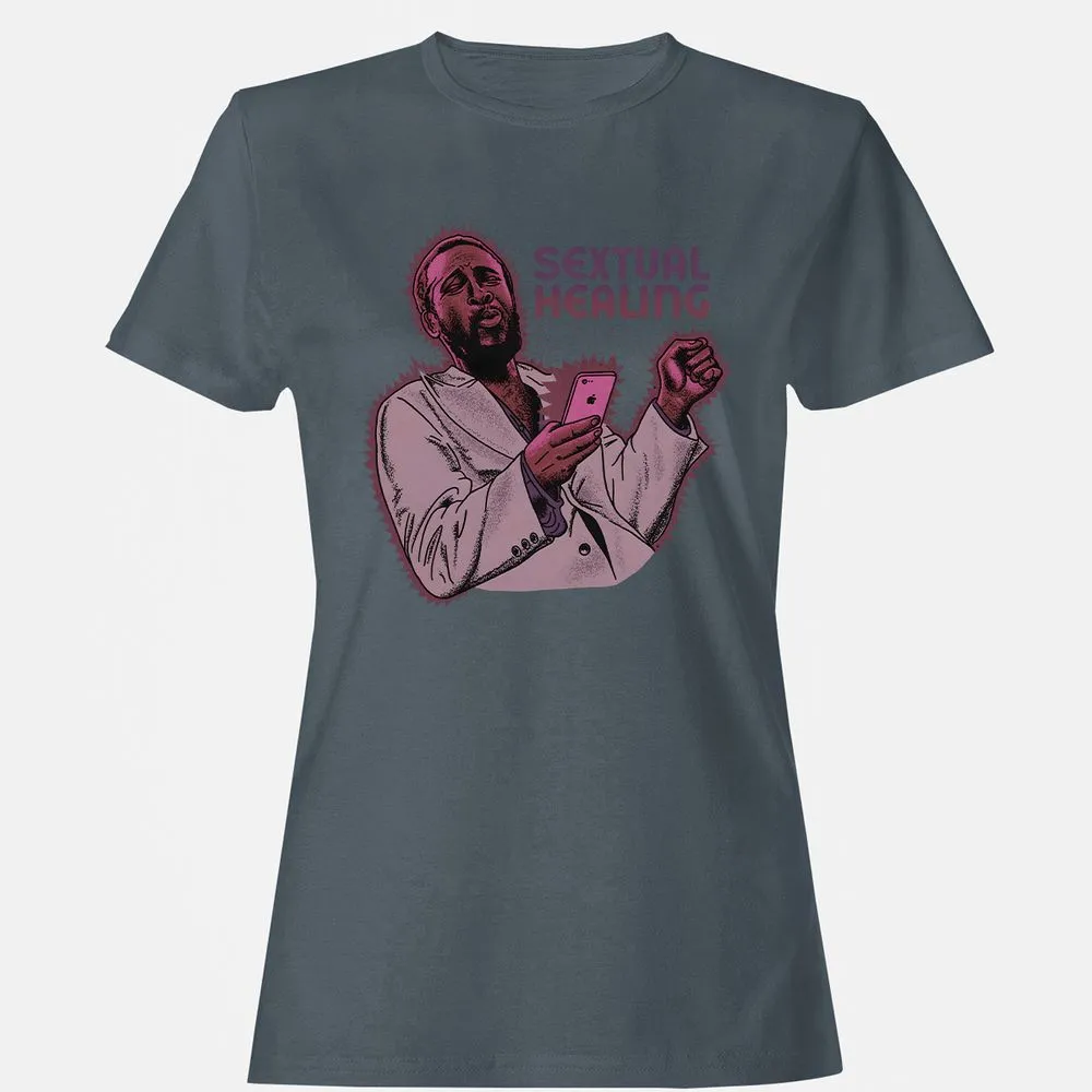 Women's T-Shirt - ELVJAS2D - Charcoal - 3