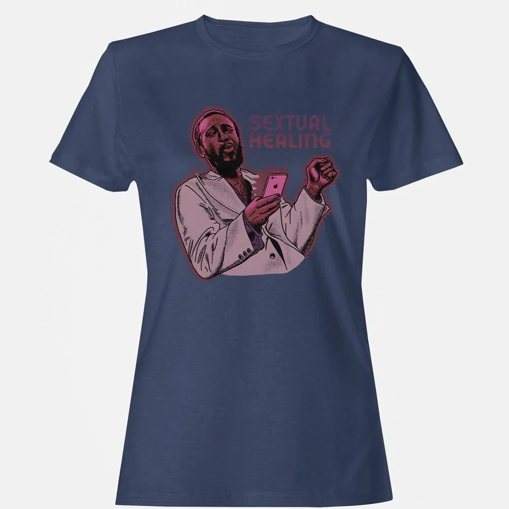 Women's T-Shirt - ELVJAS2D - Navy - 10
