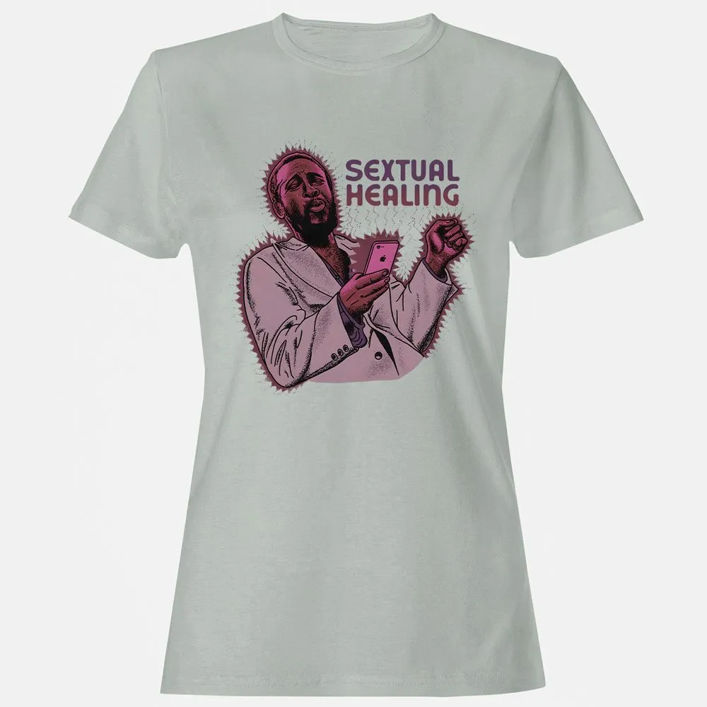 Women's T-Shirt - ELVJAS2D - Ash - 2