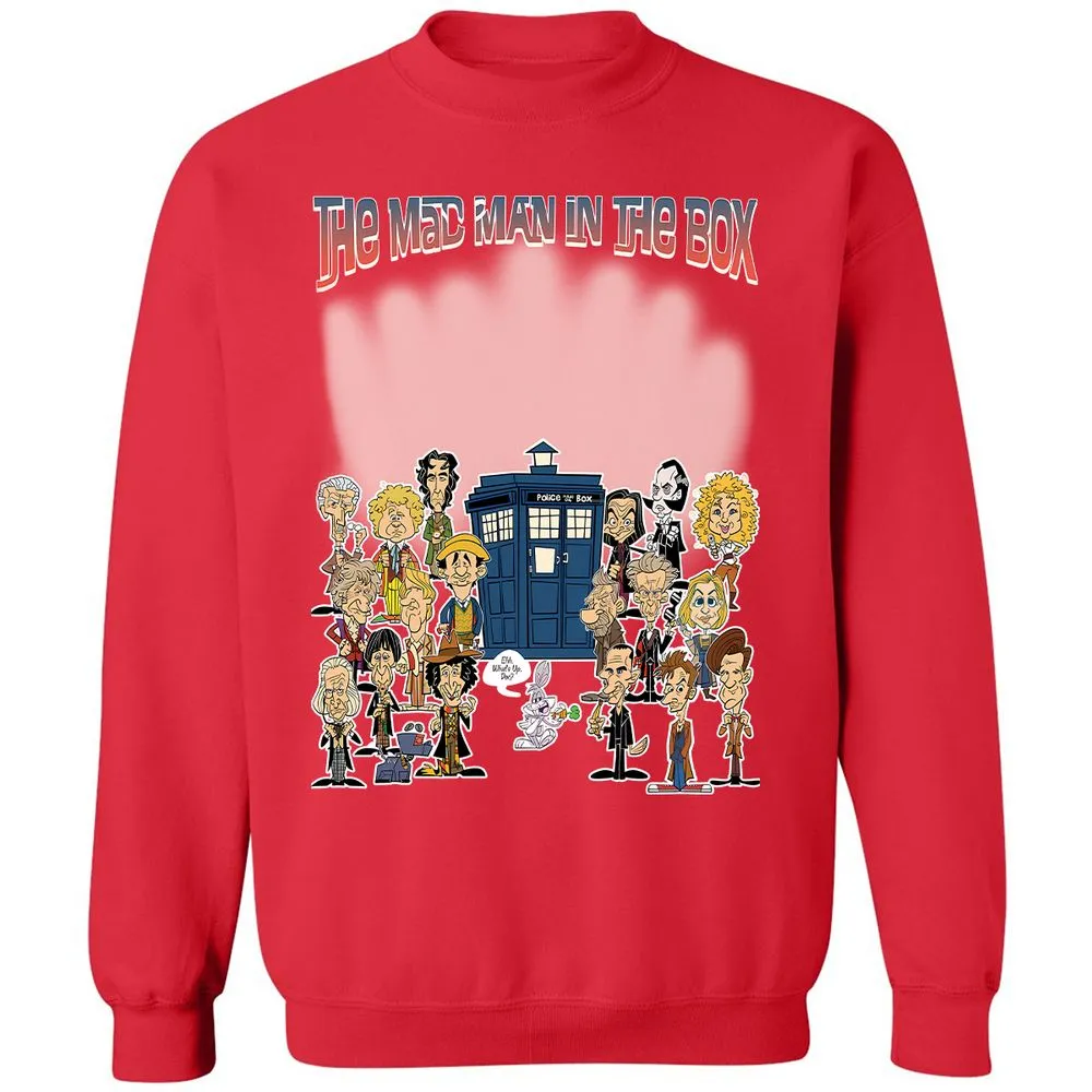 Classic Unisex Sweatshirt - LRES9AKH - Red - 5
