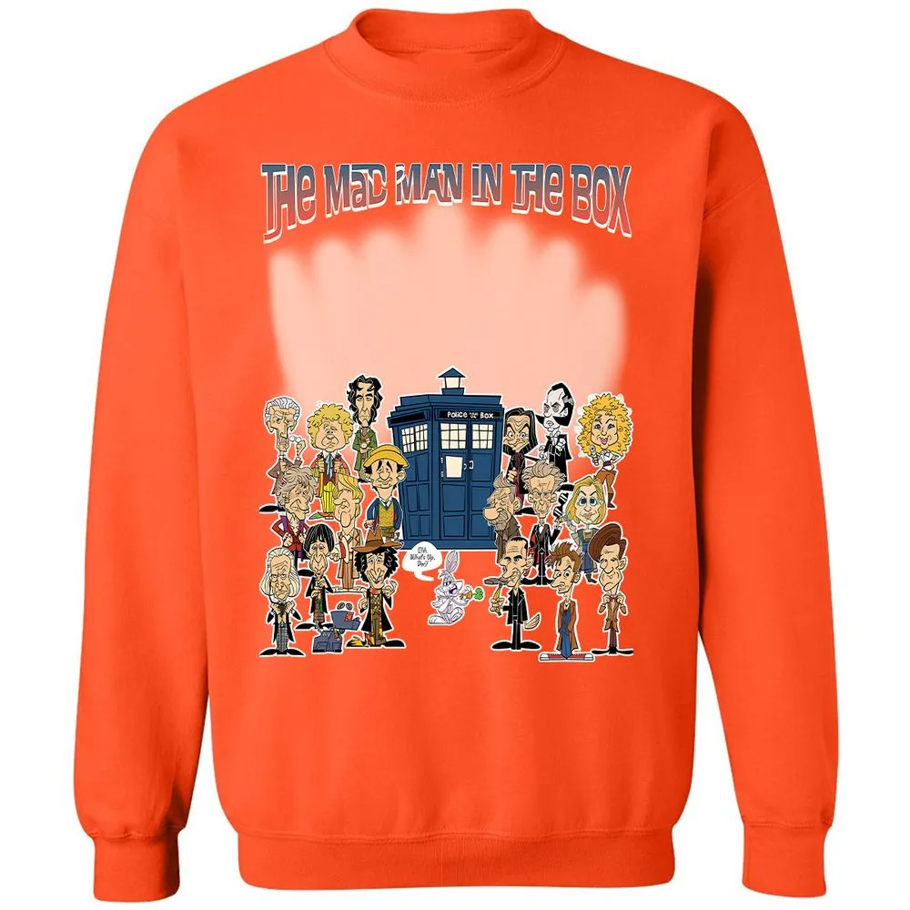 Classic Unisex Sweatshirt - LRES9AKH - Orange - 10