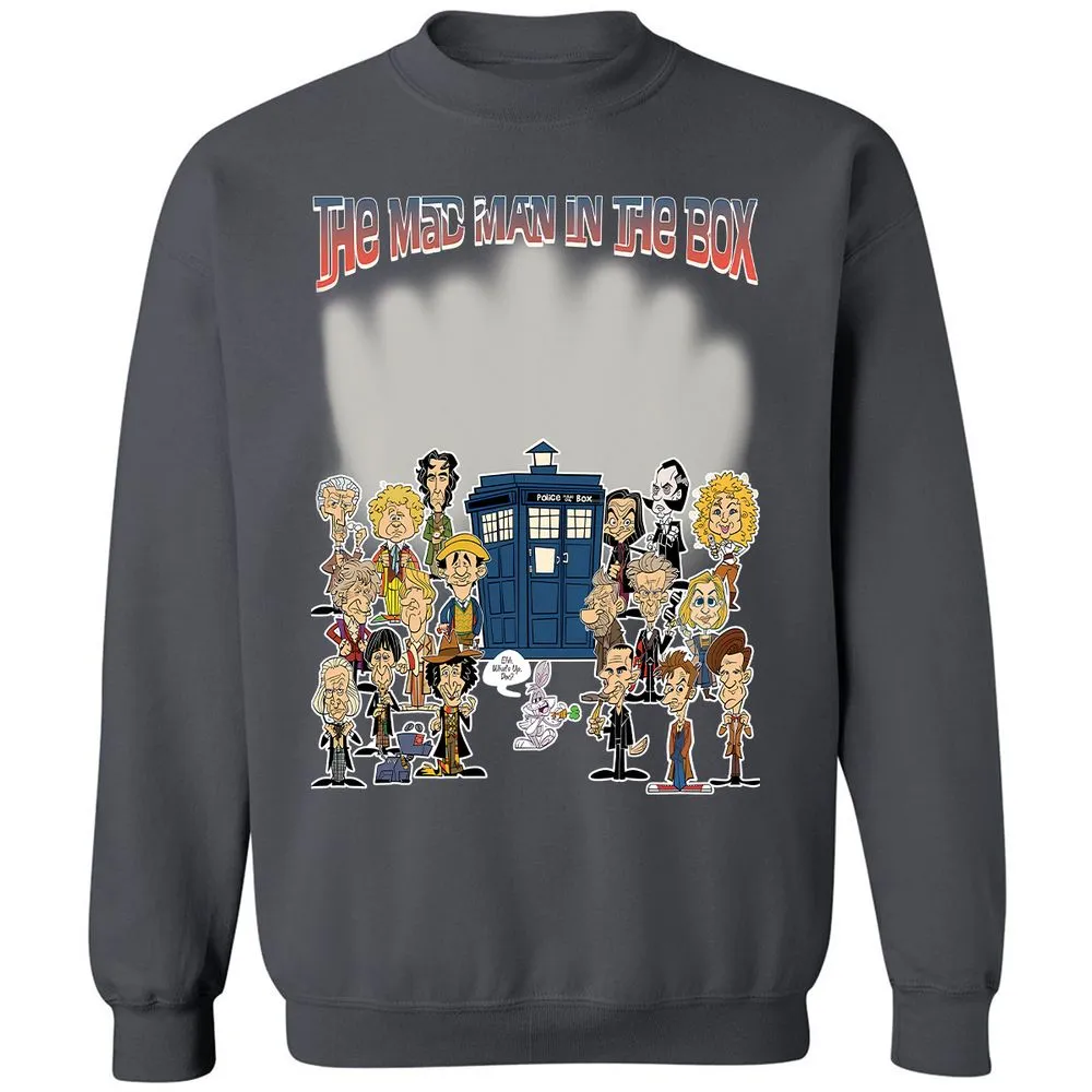 Classic Unisex Sweatshirt - LRES9AKH - Charcoal - 7