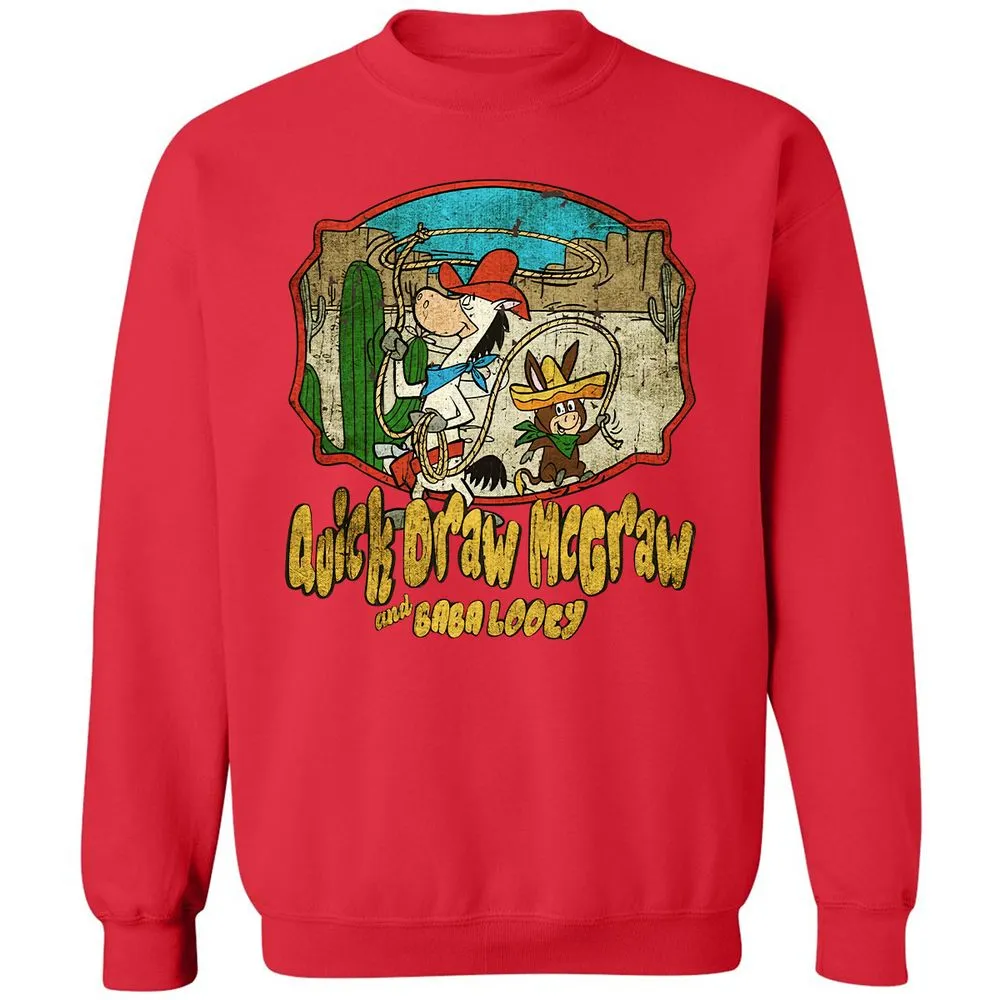 Classic Unisex Sweatshirt - 84VWQB1E - Red - 5