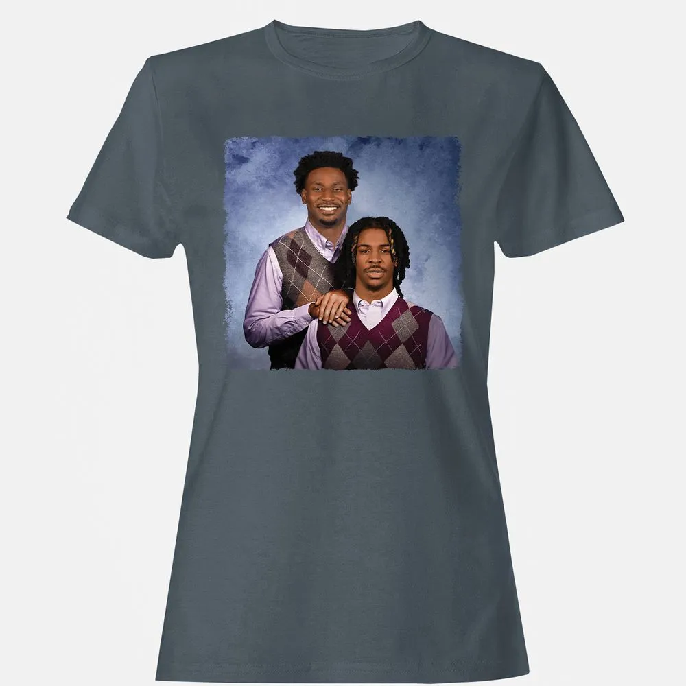 Women's T-Shirt - W5BMF86T - Charcoal - 3