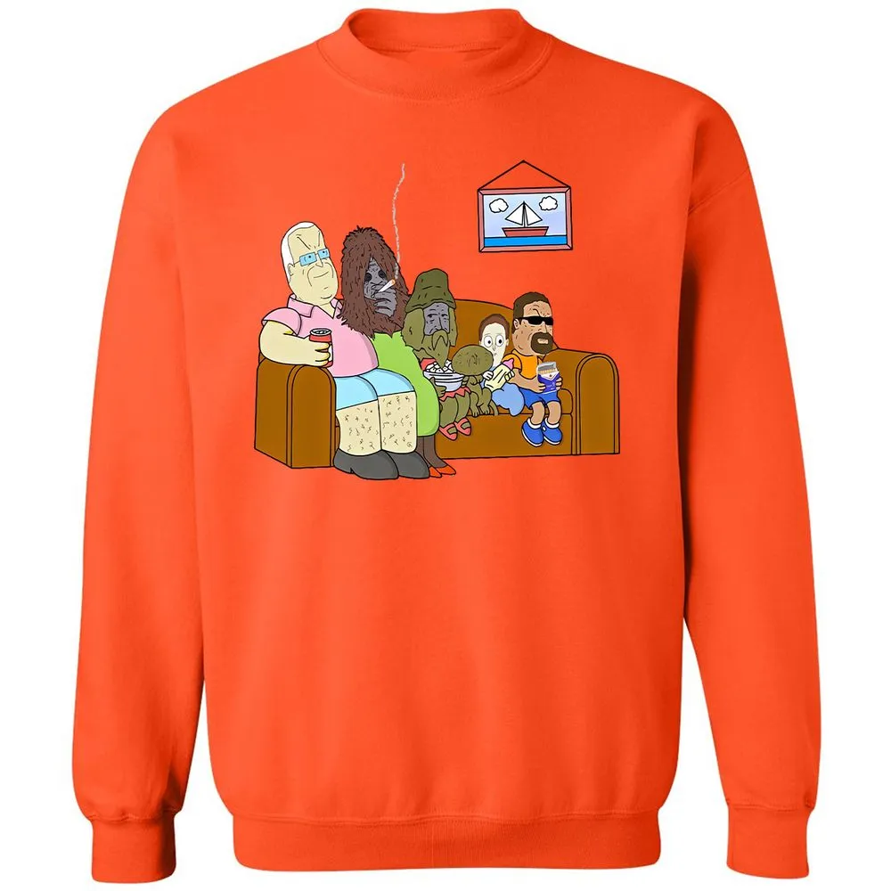 Classic Unisex Sweatshirt - 2QU2ZBXJ - Orange - 10