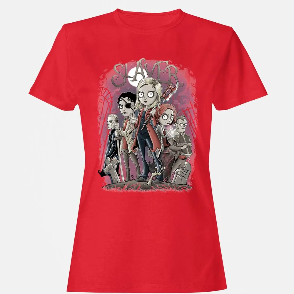 Women's T-Shirt - JA3JZ7AD - Red - 13