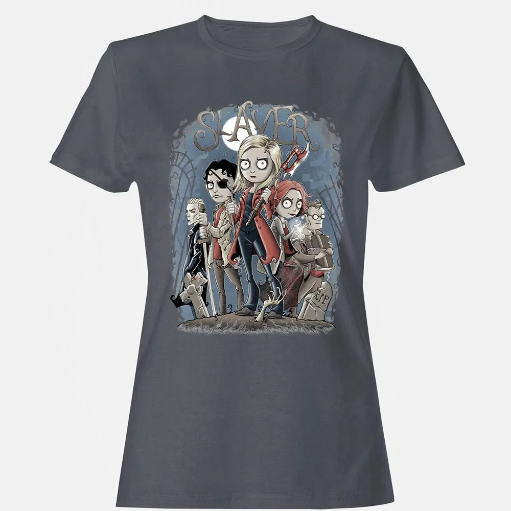 Women's T-Shirt - JA3JZ7AD - Dark Heather - 5