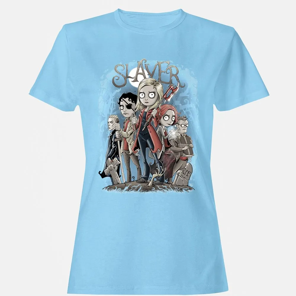 Women's T-Shirt - JA3JZ7AD - Light Blue - 8