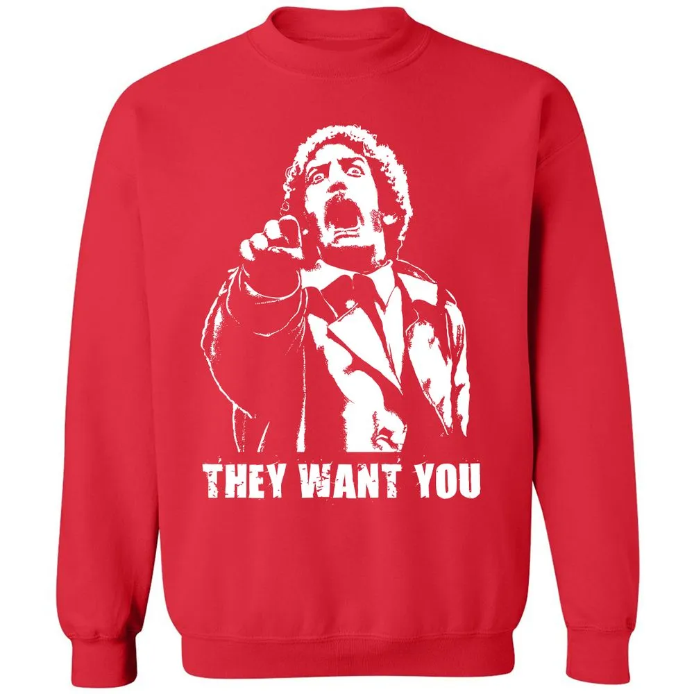 Classic Unisex Sweatshirt - 87YERM9V - Red - 5