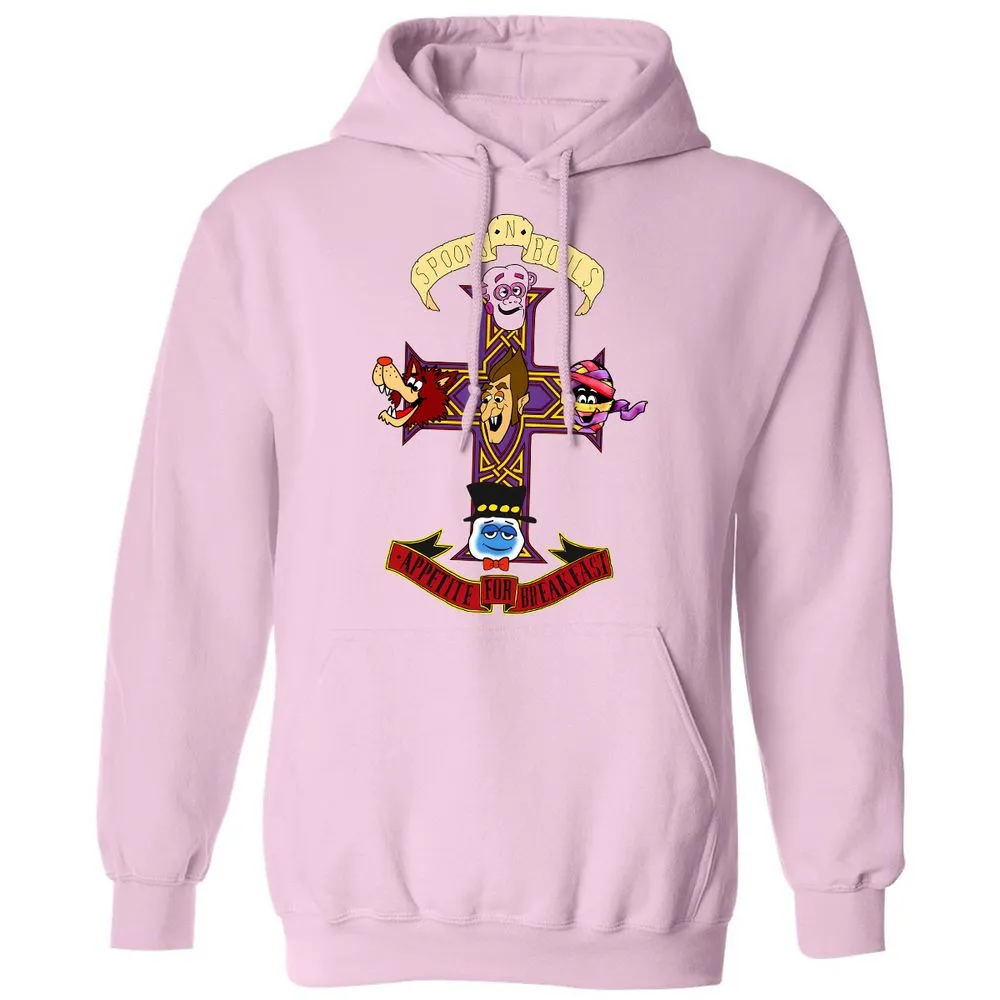 Classic Unisex Hoodie - LVGCXG6B - Light Pink - 3