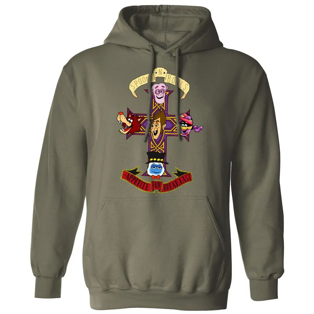 Classic Unisex Hoodie - LVGCXG6B - Military Green - 4
