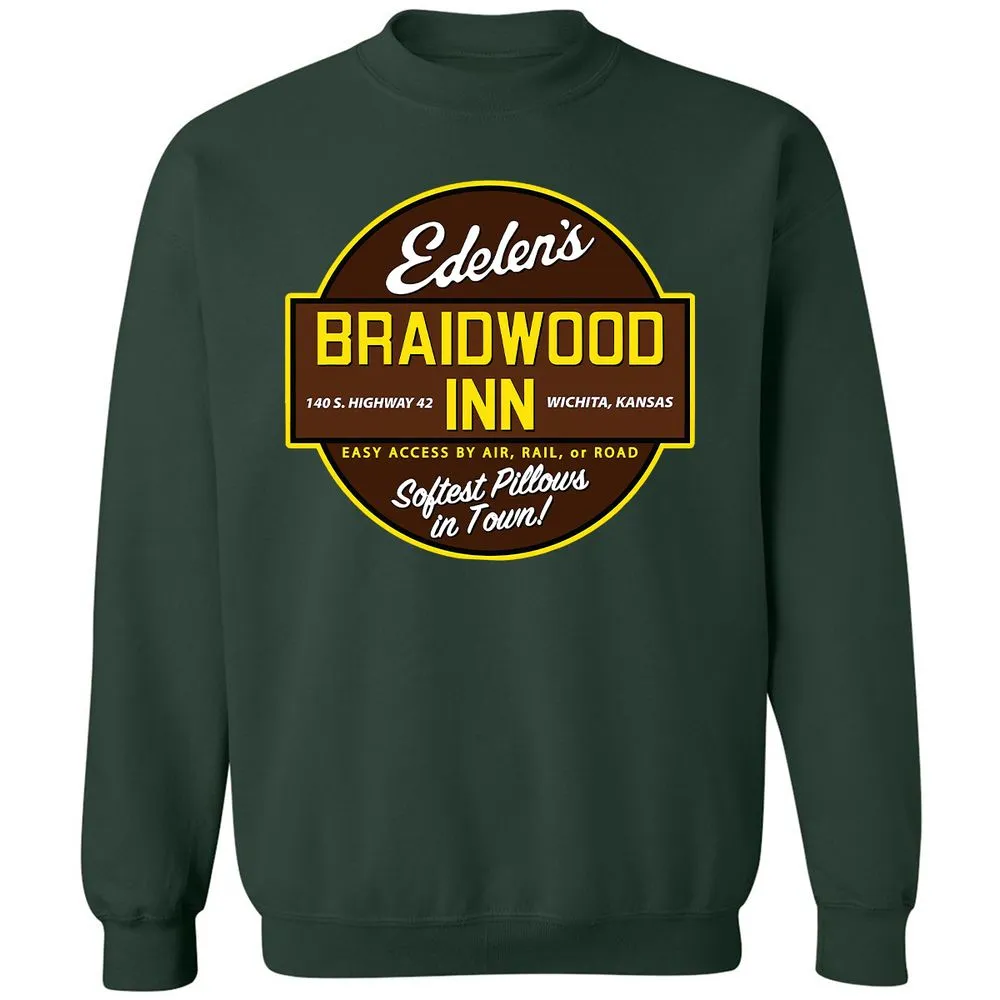 Classic Unisex Sweatshirt - 5B3VANW8 - Forest Green - 4