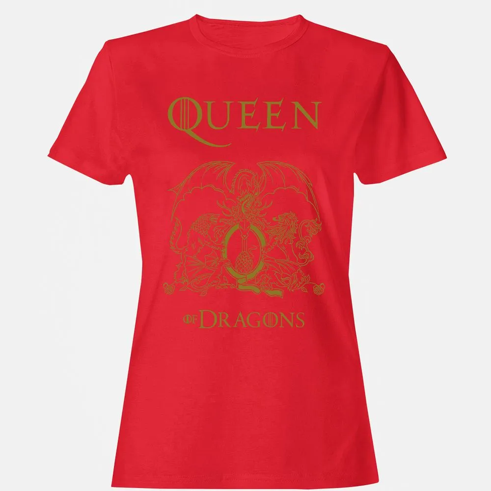 Women's T-Shirt - 4H6W5MJR - Red - 13