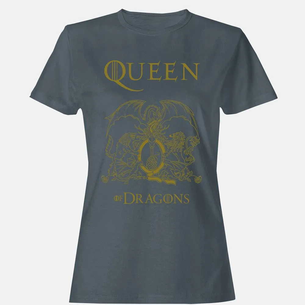 Women's T-Shirt - 4H6W5MJR - Charcoal - 3