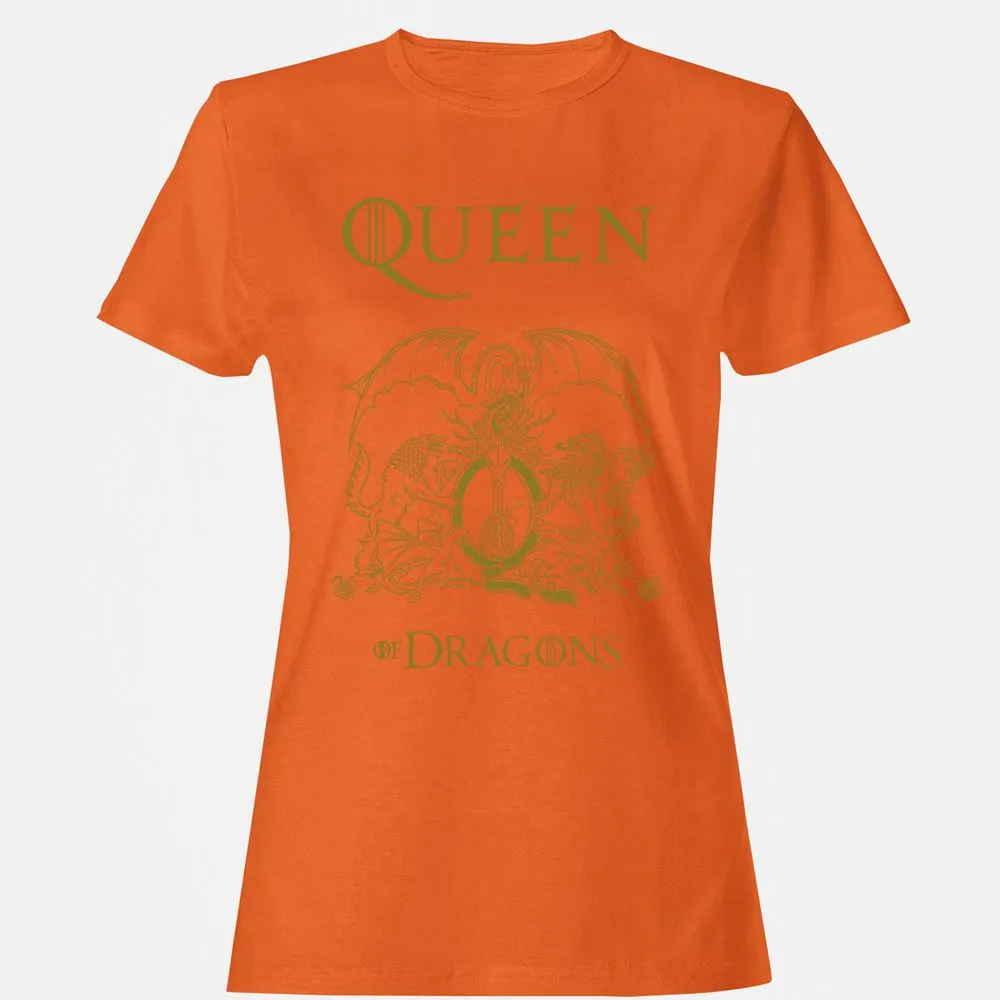 Women's T-Shirt - 4H6W5MJR - Orange - 11