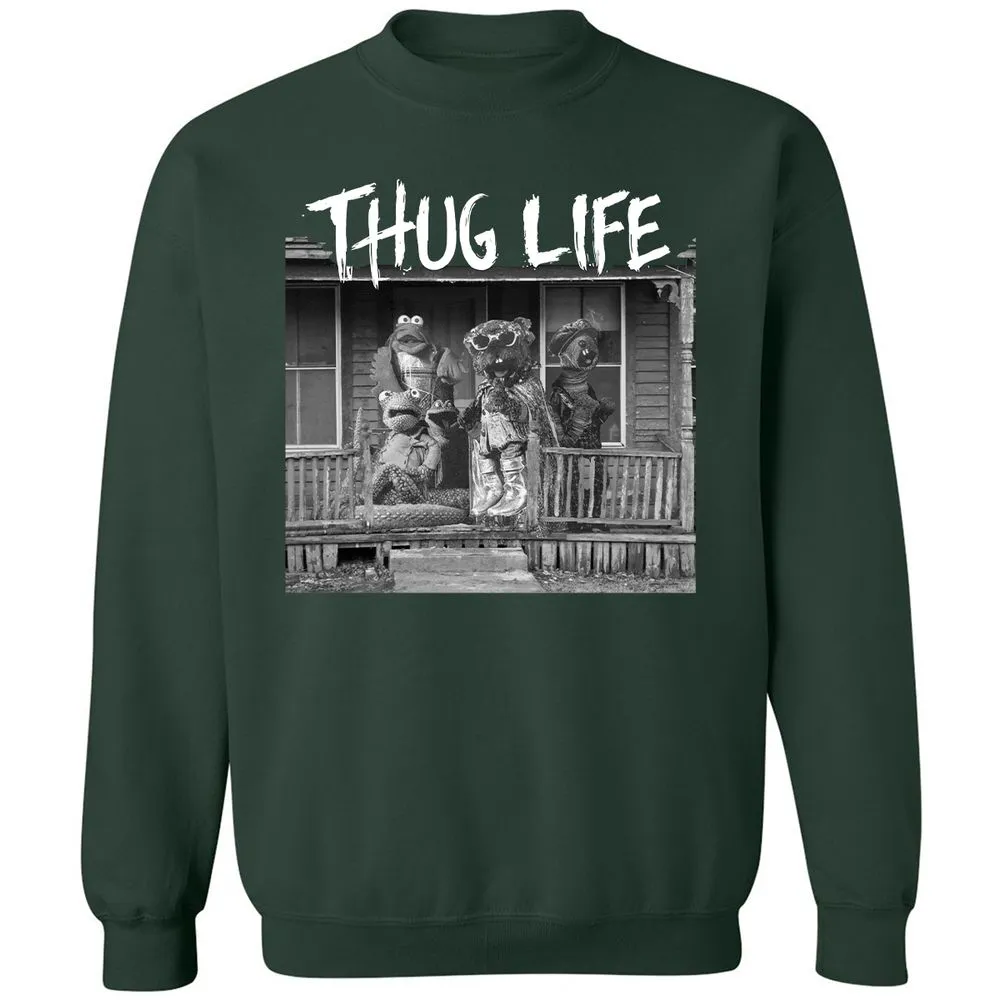 Classic Unisex Sweatshirt - 5UGBUTGV - Forest Green - 4