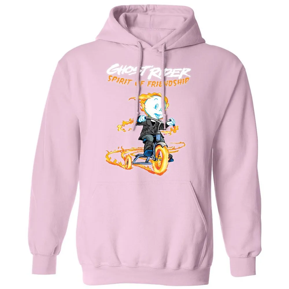 Classic Unisex Hoodie - P7U1SQ2B - Light Pink - 3