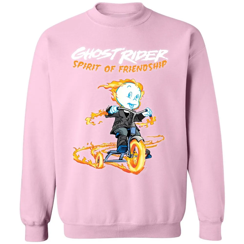 Classic Unisex Sweatshirt - HKMZ1F69 - Light Pink - 3