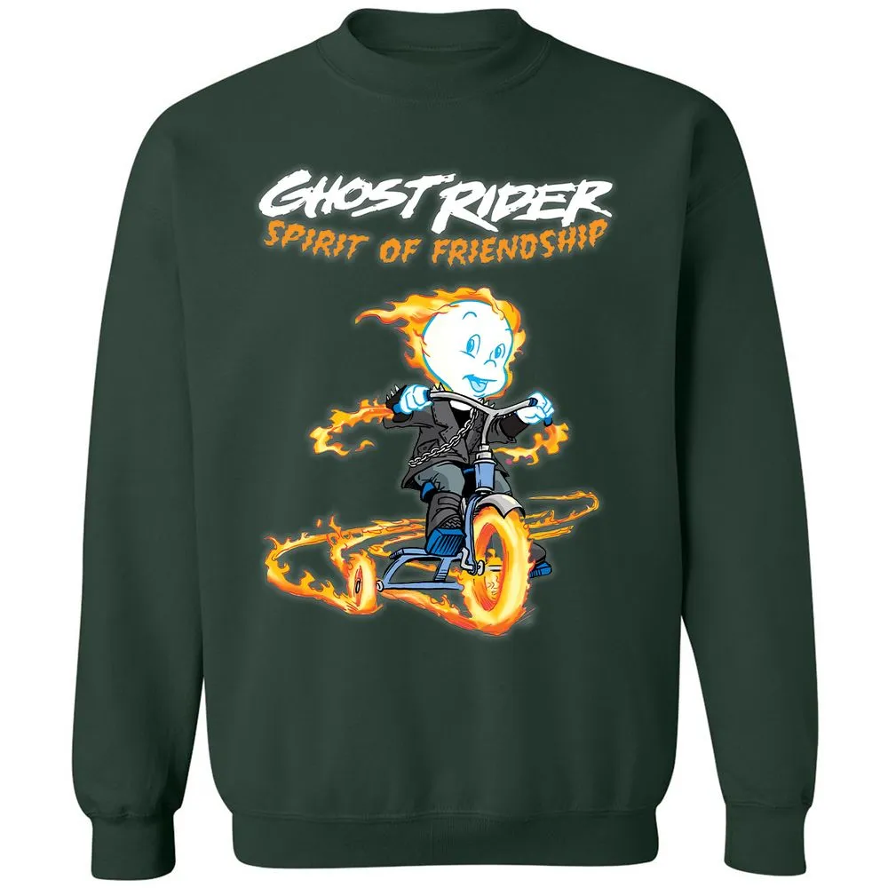 Classic Unisex Sweatshirt - HKMZ1F69 - Forest Green - 4