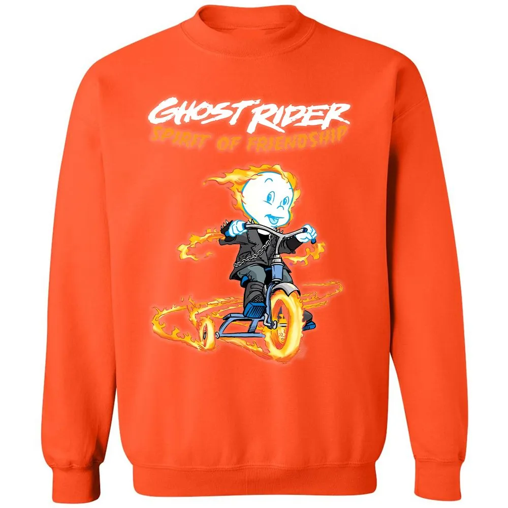 Classic Unisex Sweatshirt - HKMZ1F69 - Orange - 10
