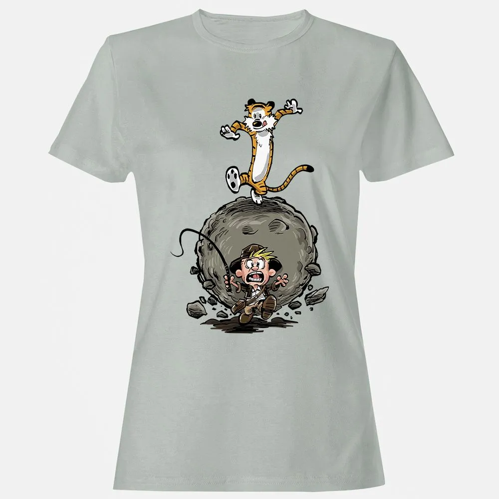 Women's T-Shirt - KV59PA6W - Ash - 2