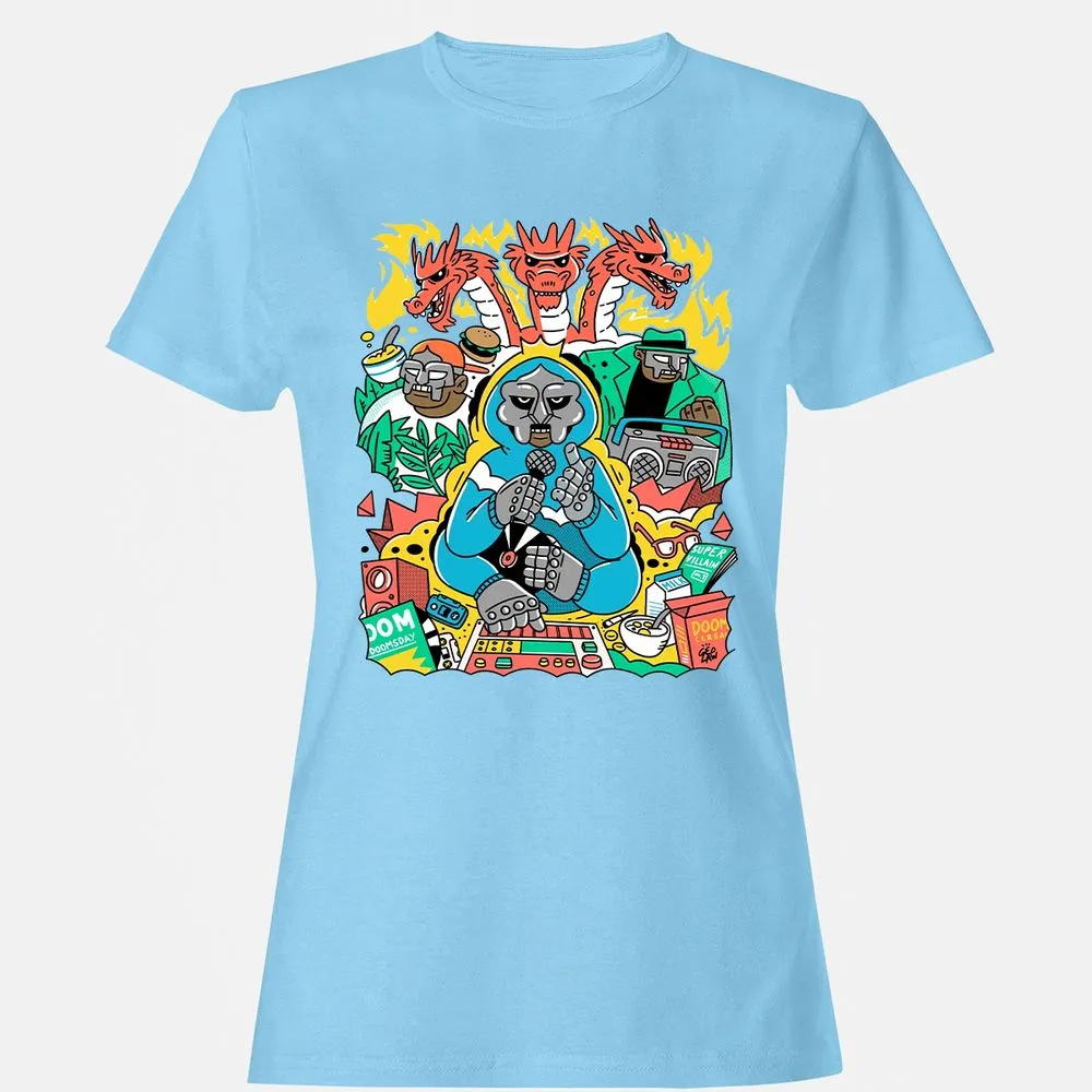 Women's T-Shirt - 7WW6MK1S - Light Blue - 8