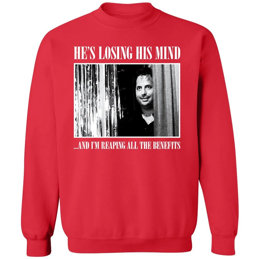 Classic Unisex Sweatshirt - WNZYHAUX - Red - 5