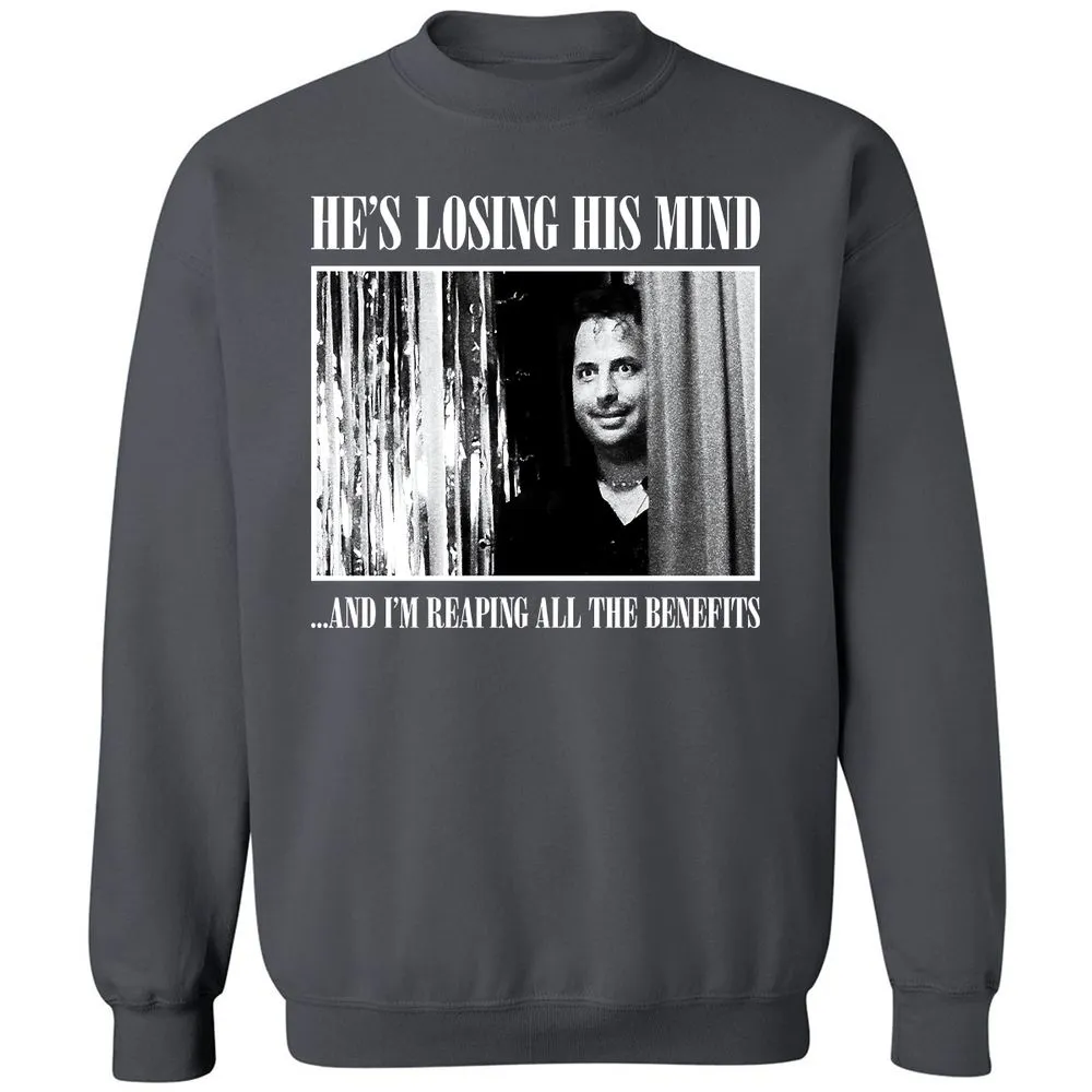 Classic Unisex Sweatshirt - WNZYHAUX - Charcoal - 7