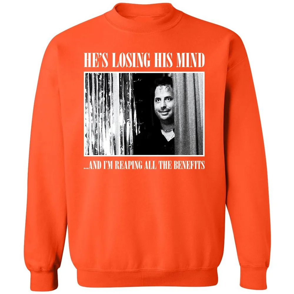 Classic Unisex Sweatshirt - WNZYHAUX - Orange - 10