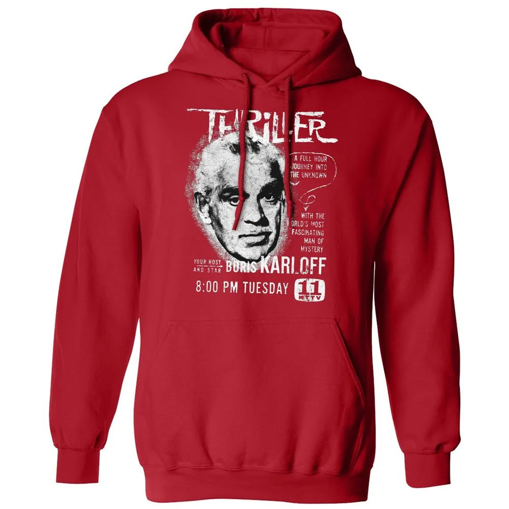 Classic Unisex Hoodie - L1H15MJF - Red - 5