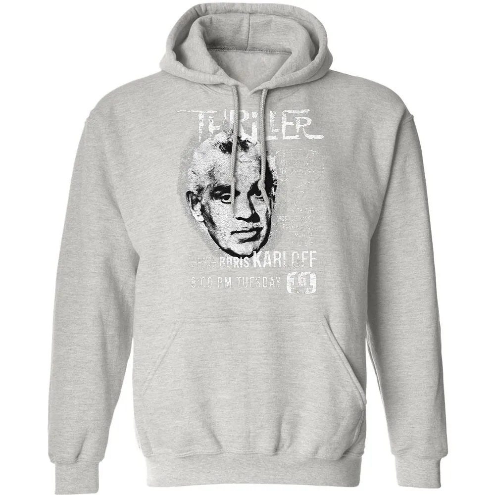 Classic Unisex Hoodie - L1H15MJF - Ash - 8